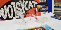 "MEGABASS" Noisy Cat buzz pure white -  