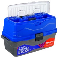 Ящик NISUS Tackle Box трехполочный синий - Рыболовный центр